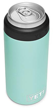 YETI Rambler Colster Slim, Stainless Steel, Can Insulator, Seafoam, 250ml