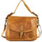 BZNA Bag Vera cognac italy Designer Leder Schulter Ledertasche Umhänge Tasche Handtasche Neu Shopper