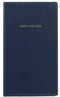 TTO Visitenkartenbuch PP 240 Karten, Blau