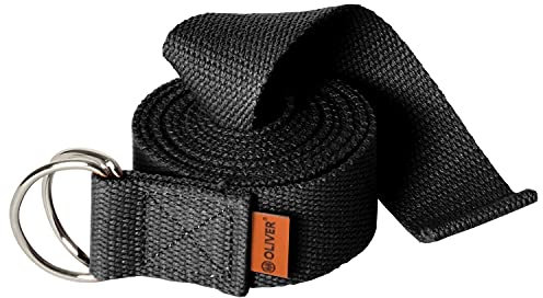 Oliver Yogagurt 250 cm schwarz Baumwolle Yogazubehör