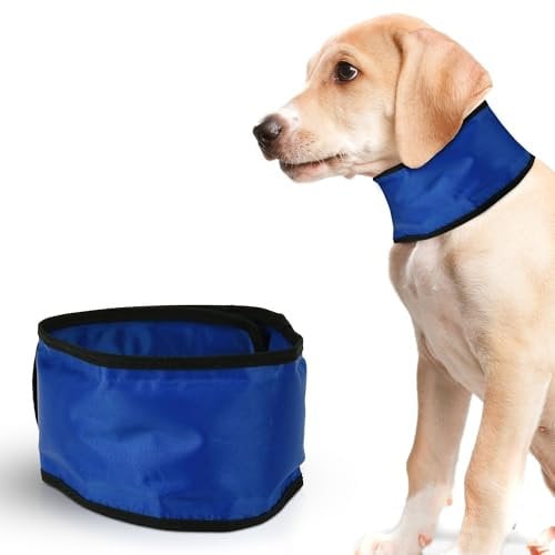 Albert Austin Pets Dog Cooling Bandana Gel Filled Portable Quick Cooling Dogs Summer Essential Prevent Overheating Easy to Use Dog Cooling Collar Stress Relief Cooling Bandana for Dogs (Small)
