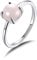 Philip Jones Ring, verstellbar, Rosenquarz, Rosenquarz, Quarz