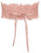 Allegra K Ceinture large en dentelle pour femmes enroulée autour des ceintures Obi Croset Bowknot Rose tour de taille 64-106 cm/25.20-41.73