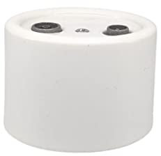 Toma de TV y Antena R de Superficie en Porcelana Blanca