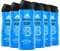 Adidas, After Sport Gel Douche Bagnoschiuma 3 en 1 pour Corps, Cheveux et Viso, 6 flacons de 400 ml