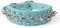 Hundehalsband Mit Leder Stacheln, Spike Katzenhalsband Mit Nieten, HalsbäNder Für Haustiere Welpe Hunde hellblau XS