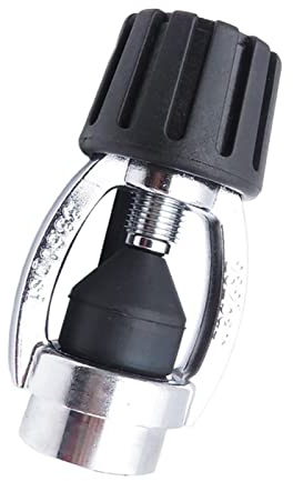 Perfeclan Scuba Diving to Yoke Regulator Adapter, First Stage Adapter, D2Y Adapter, with Converter for Scuba Diving Tank Regulator Parts