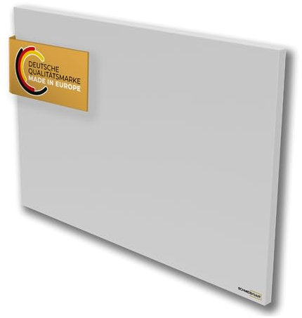 SCHMIDBAUER® Infrarotheizung Complete 700 Watt - Integr. Thermostat - Standfüße - Tragegriff - Wand/Deckenhalterung - Überhitzungsschutz