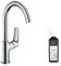 Mitigeur lavabo haut HANSGROHE Logis 210 sans tirette et sans vidage + nettoyant Briochin
