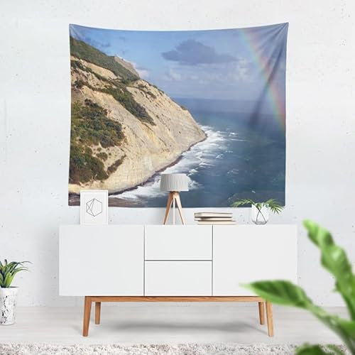UNZYE Wandbehang Foto Wandtuch XXL Flugzeug Wandteppich One Piece Wanddecke Tumblr 240x220cm