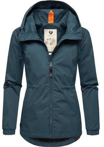 Ragwear Damen Übergangsjacke Danka Petrol24 Gr. M
