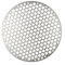 Grille de barbecue ronde en acier inoxydable pour camping en plein air (20 cm)