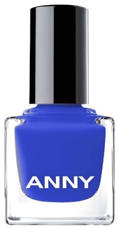 ANNY Nail Polish – Hochwertiger Farb-Nagellack mit langanhaltendem Glanz, splitterresistent und schnelltrocknend, Farbe: Blue Bay - 15 ml