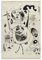 YYUEQIL Joan Miro Poster mit Tierauge, Kunstdruck, Wandkunst, Gemälde, Leinwand, Geschenk, Dekoration, Zuhause, dekorativ, ungerahmt, 20 x 30 cm