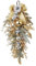 Cokbyavla Weihnachtsdeko Aussen Tür,Türkranz Modern Trockenblumen Kranz Christmas Wreaths for Front Door Türkranz Herbst Deko Für Weihnachtskranz Adventskranz Wiederverwendbar