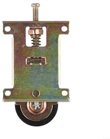 ZiStarlilife Poleas de puerta corredera, rodillo de puerta, rueda convexa para puerta de armario, ruedas de piezas deslizantes, kit de riel deslizante de puerta de granero, para puertas de cocina y