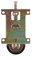 ZiStarlilife Poleas de puerta corredera, rodillo de puerta, rueda convexa para puerta de armario, ruedas de piezas deslizantes, kit de riel deslizante de puerta de granero, para puertas de cocina y