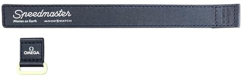 Swatch Moonswatch Omega Mission on Earth Armband, Medium, Nylon, Kein Edelstein