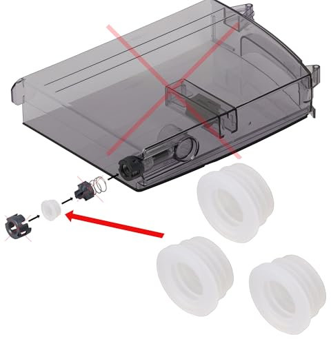 Snapworld-Kaffee 3x Dichtung Lippendichtung für DeLonghi ECAM & ESAM Wassertank Wasserbehälter wie 5313231691, 5313235921