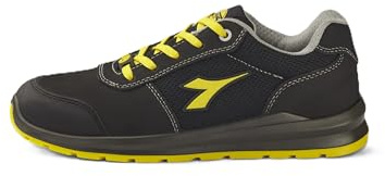 Diadora Utility Speedy Low S1PS FO SR SC ESD MF, Sicherheitsschuhe Unisex-Erwachsene, Schwarz, 46 EU, Schwarz, 46 EU