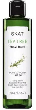 Tea Tree Facial Toner, Natural Plant Extraction, Acne Prone Skin, 250ml