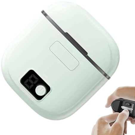 Electric Nail Clipper - 3 Speeds 2 in 1 Type-C Rechargeable Polisher with LED Light - Nail Clippers for Kids | For Older Men Women Adults Kids Youth Teens And