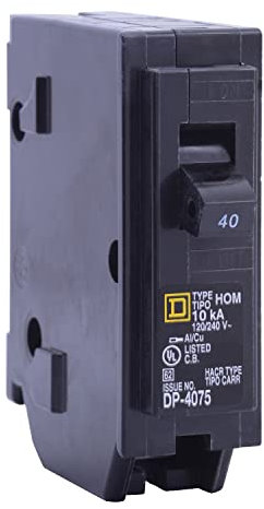 Platz D von Schneider Electric hom150cp Homeline 50-amp 1 pol. Sicherungsautomat