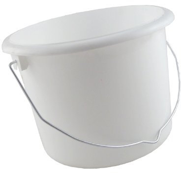 KetoPlastics White Paint Kettle In 3 Assorted Sizes - 1L / 2L / 5L (2 Litres)