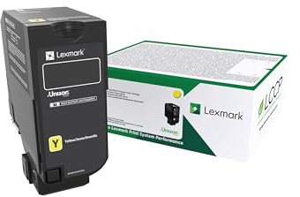 Lexmark Gelb Original Tonerpatrone LCCP LRP 3000 Seiten
