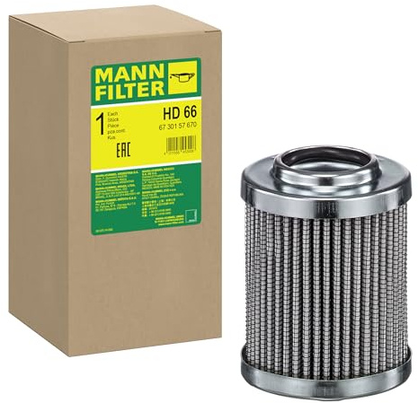MANN-FILTER, HD 66 Hydraulics | For Off-Highway, Hydraulic Fluid Purity, Highest Filtration Performance, Hydraulic Engine Protection, True OE Engineering