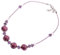 Collar de cristal de Murano Noble Sonno collar - LILA
