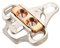 Set Pedal Clips gemischt MTB/Road Wellgo RC8