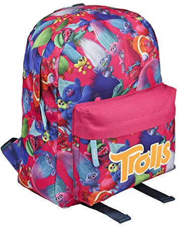 Rucksack 2100001746, 32 cm, Motiv: Trolle