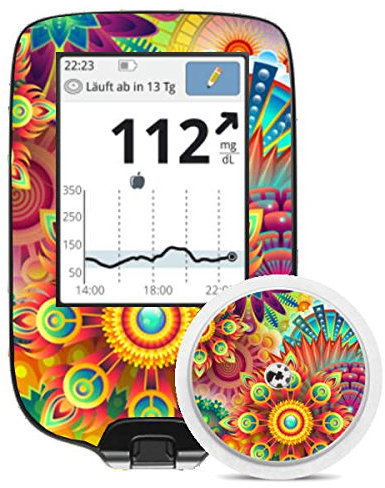 Freestyle Libre Messgerätsticker (Lebe bunt)