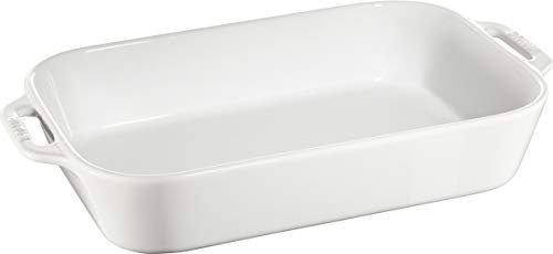 Staub Tabuleiro Rectangular 34x24cm da Branco