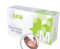 Luna V14107, Doos met 100 Vinyl Handschoenen Poedervrij, 1, M, Transparant