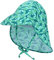 LACOFIA Sombrero de Playa de protección Solar para bebé Gorro de Verano de Solapa Ajustable Super Suave para niños Tiburón 2-5 años
