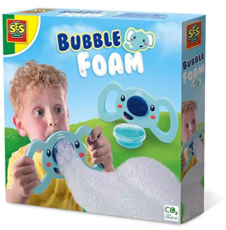 SES Creative 2279 - Seifenblasen Elefant – Spaßiger Schaum-Blasenmacher für Kinder