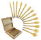 Nimomo Flachfräsbohrer Set, 13-Tlg., 6-35mm, 1/4 Sechskantschaft, Flachschneider, Holzbohrer, Professional, Flache Bit Set, Kohlenstoffstahl