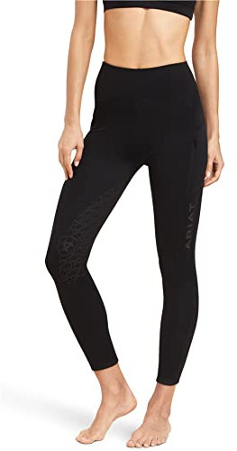 ARIAT 2022 Damen Venture Thermal Half Grip Tight 10041347 - Schwarz Womens Size - S