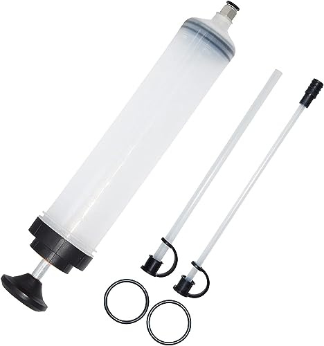 CENWOTL Oil Suction Syringe,Oil Fluid Extractor,Manual Fluid Extractor Pump,Brake Fluid Syringe,Automotive Oil Syringe with Hose,Oil Extractor,Transfer Hand Pump for Cars Motorbikes Marine (500ML)