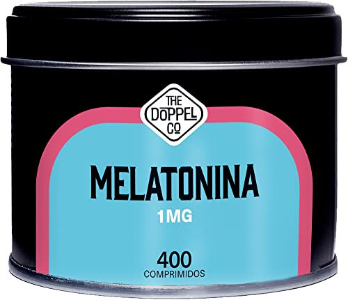 Mélatonine 1 mg - 400 comprimés - Bien Dormir, Cure + d'1 an - Mélatonine Pure - Cachet pour Dormir qui Stimule Sommeil - Mélatonine pour un Sommeil Profond - Augmente la Sérotonine