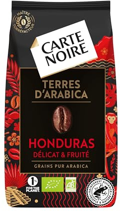 CARTE NOIRE - Café Grain Bio Sélection Honduras - Paquet de 1 kg