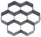 Koanhinn Fai da te Patio Maker Stepping Stone Calcestruzzo Stampo Riutilizzabile Percorsi Maker Stampo Giardino Pavimentazione Pietra Stampi 30 * 30 cm