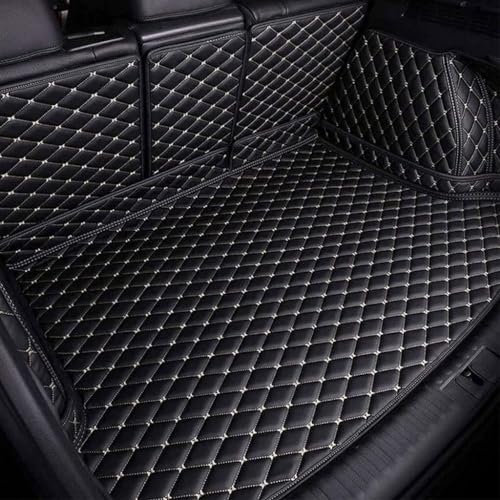 Auto Kofferraumschutz für Jeep Wrangler 2008-2010 (4 Door), Reißfeste wasserdichte Kofferraum Hundematte Allwetter Kofferraummatte,D-1