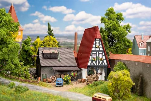 FALLER 232156 - Rathaus mit Weinkeller - Spur: N - Gebäude für Modelleisenbahnen - Maßstab: 1:160