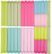 Zhtulck Verschlussclips, 40 Stück clips für tüten，6CM/11CM Verschlussklammern Clips, Bunte Klammern für Tüten, Wiederverwendbar Tütenclips für Verpackung Süßigkeiten Snacks (8cm/14cm)