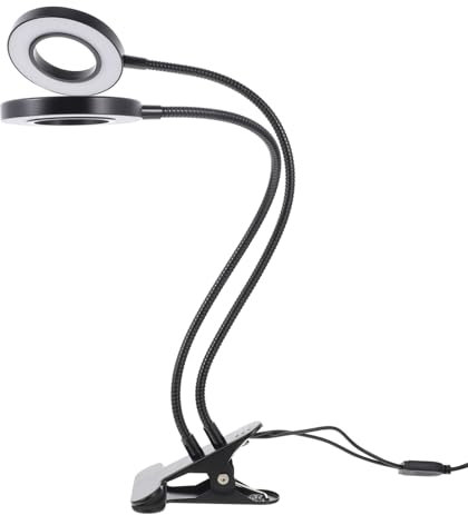 POPETPOP Led Pflanzenlampe Mit Clip Kopf Pflanzenwachstumslicht Dimmbar Und Zeitsteuerung Verstellbare Innen Pflanzenlampe Für Zimmerpflanzen USB Betrieben