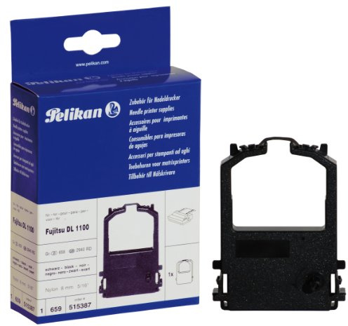 Pelikan Farbband Gruppe 659 Nylon HD Re-Inking für Fujitsu DL 1100, 8 mm x 1.8 m, schwarz