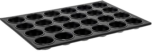 Winco 24-Cup Non-Stick Muffin and Cake Pan, Aluminum
